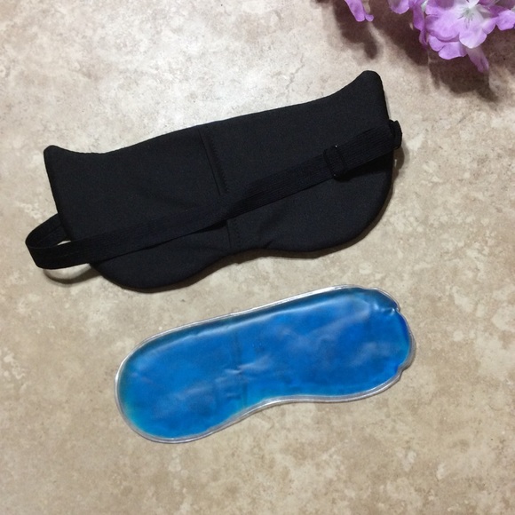 🍒 2PC CAT FACE MASK CHILL EYE COVER NIGHT SLEEP COOLER BEAUTY RELAX LOUNGE - Picture 5 of 7